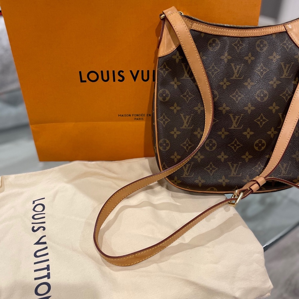 DISCONTINUED Louis Vuitton Odeon New Wow Monogram Brown Canvas Cross Body Bag